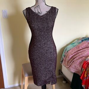 NEVER WORN: Classics Entier Purple Wool Mix Dress